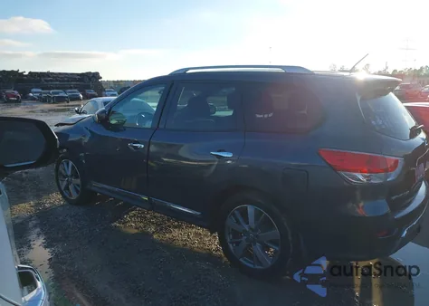 2013 Nissan Pathfinder Platinum from USA, damaged, VIN 5N1AR2MN2DC632266